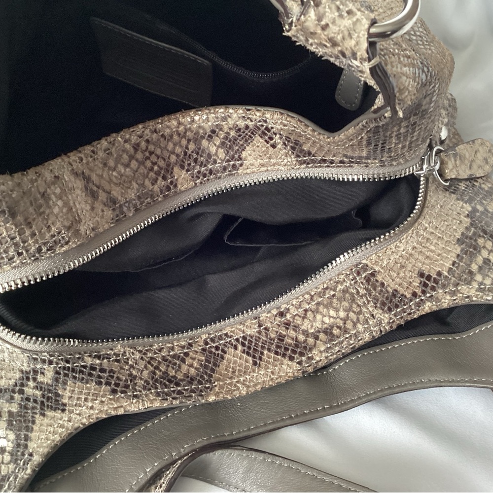 Vintage Coach Python Pattern Shoulder Bag - image 4